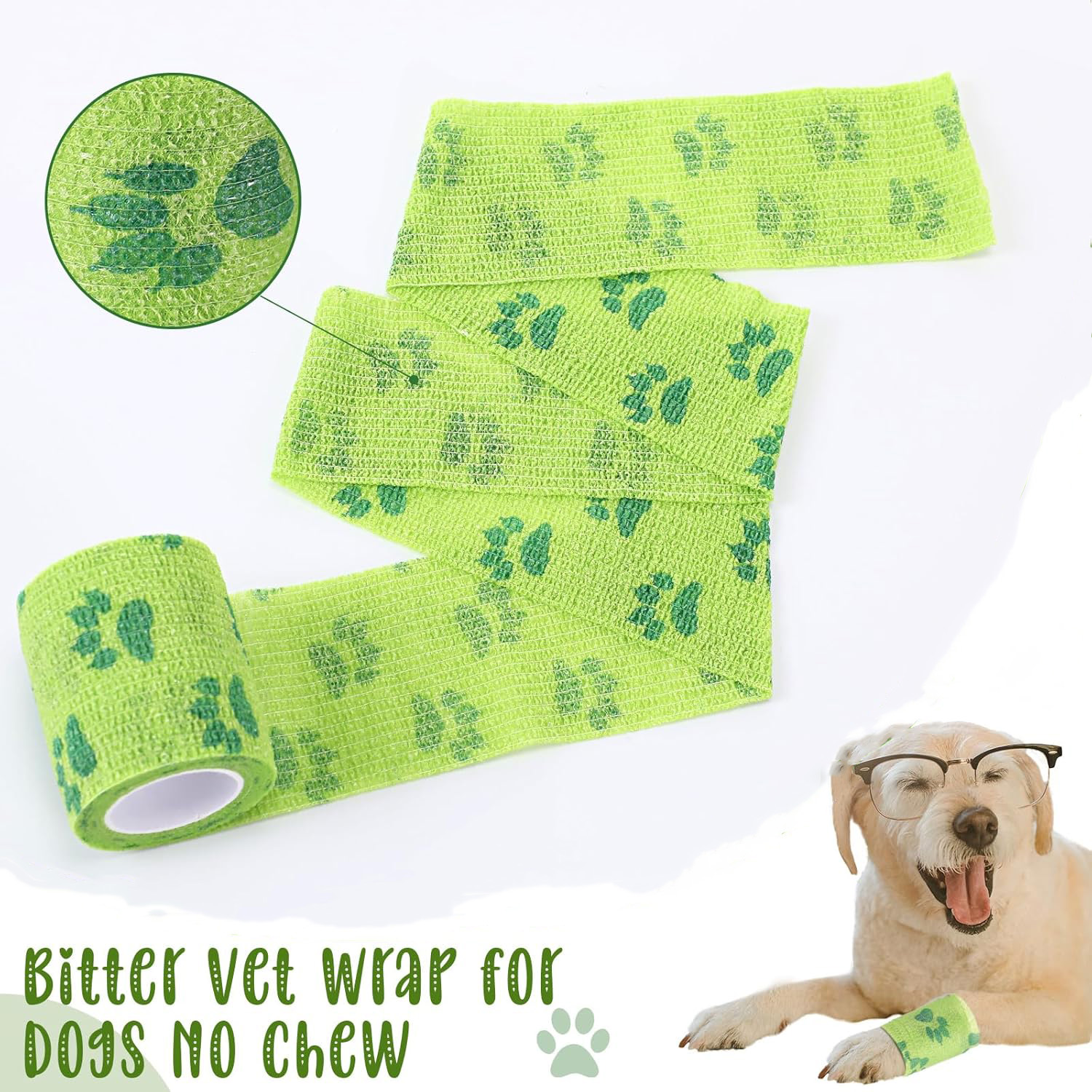 Mapait na Vet Wrap, Elastic Self Adhesive Mapait na Veterinary Cohesive Bandage