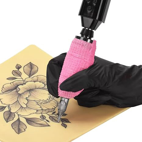 Tattoo Grip Cohesive Bandage Self Adherent Wrap