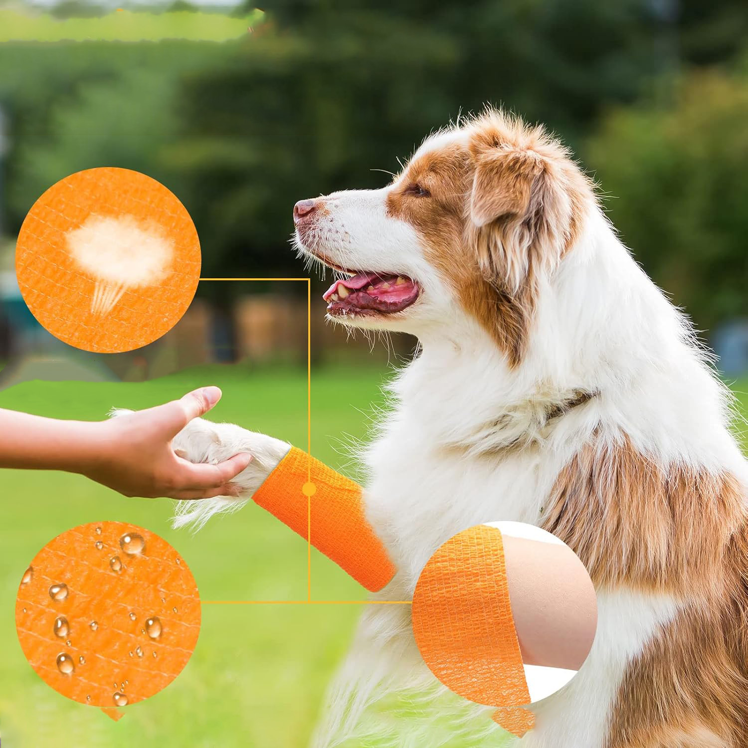 Waterproof Self-Adhesive Bandage para sa Outdoor