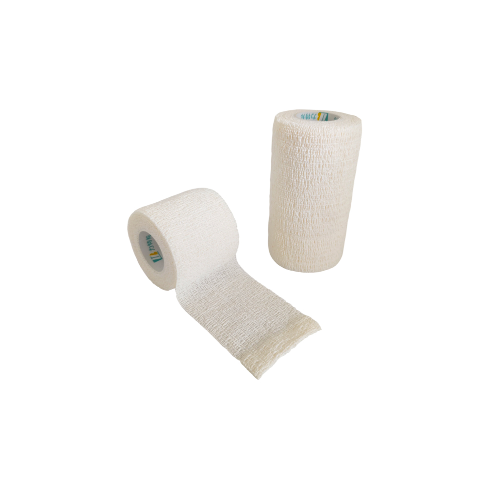 Cohesive Elastic Bandage 2 Layers ng Non Woven Plus Gauze