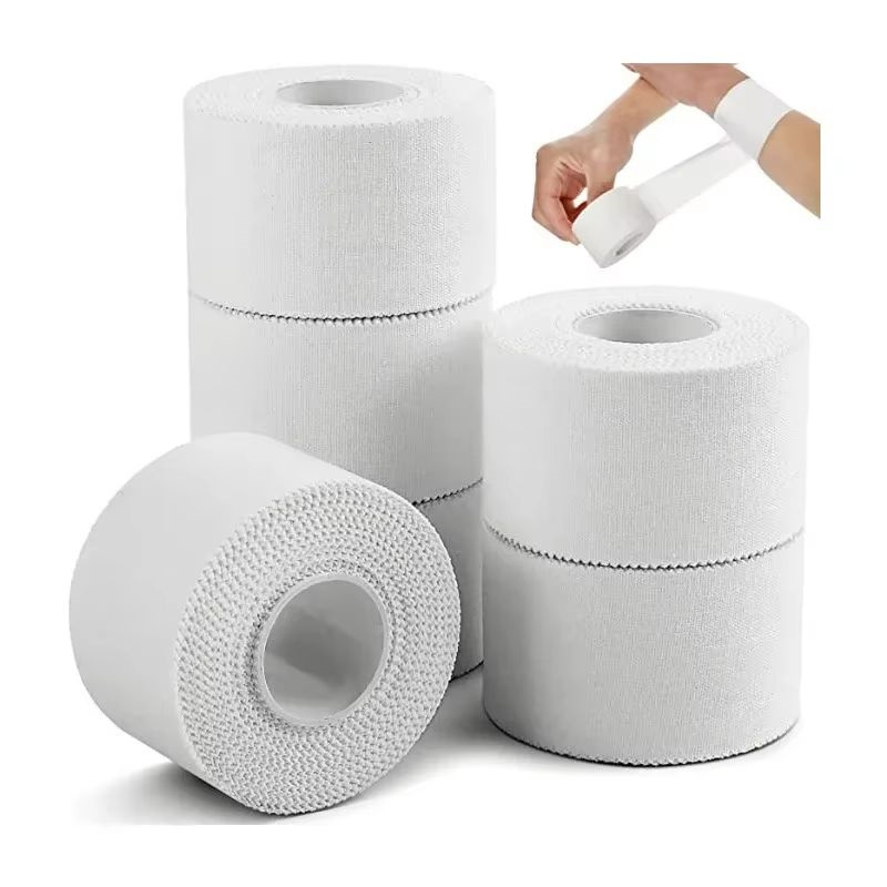 Athletic Tape – Rigid Zinc Oxide Sports Tape para sa Suporta sa Bukong-bukong, Pulso at Daliri