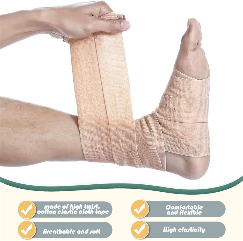 Elastic Therapeutic Tape (EAB) – Stretch Adhesive Bandage para sa Compression at Suporta