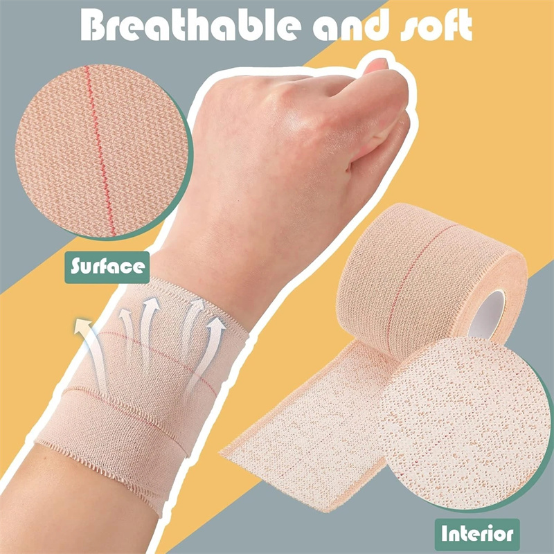 Elastic Therapeutic Tape (EAB) – Stretch Adhesive Bandage para sa Compression at Suporta Elastic Therapeutic Tape (EAB) – Stretch Adhesive Bandage para sa Compression at Suporta
