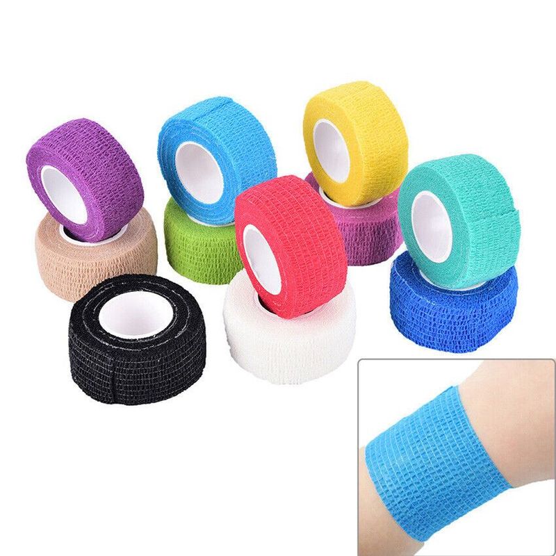 Cohesive Bandage Wrap para sa Sports at First Aid – Self-Adhering Compression Wrap (2.5cm, 5cm, 7.5cm, 10cm) Cohesive Bandage Wrap para sa Sports at First Aid – Self-Adhering Compression Wrap (2.5cm, 5cm, 7.5cm, 10cm)