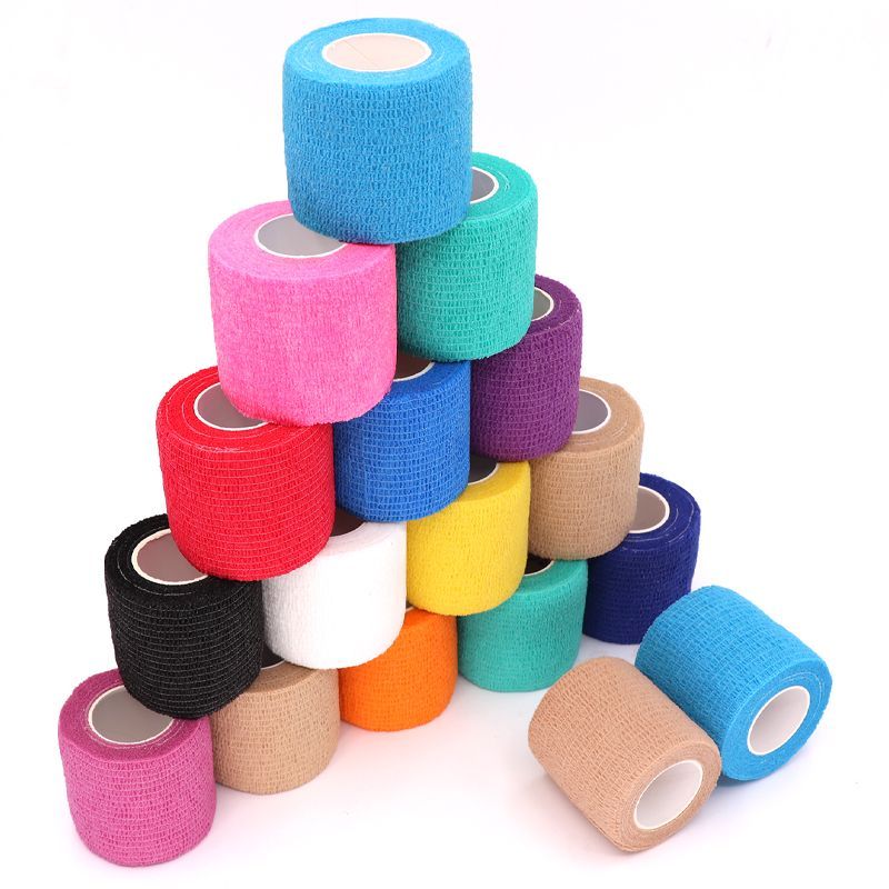 Cohesive Bandage Wrap para sa Sports at First Aid – Self-Adhering Compression Wrap (2.5cm, 5cm, 7.5cm, 10cm) Cohesive Bandage Wrap para sa Sports at First Aid – Self-Adhering Compression Wrap (2.5cm, 5cm, 7.5cm, 10cm)