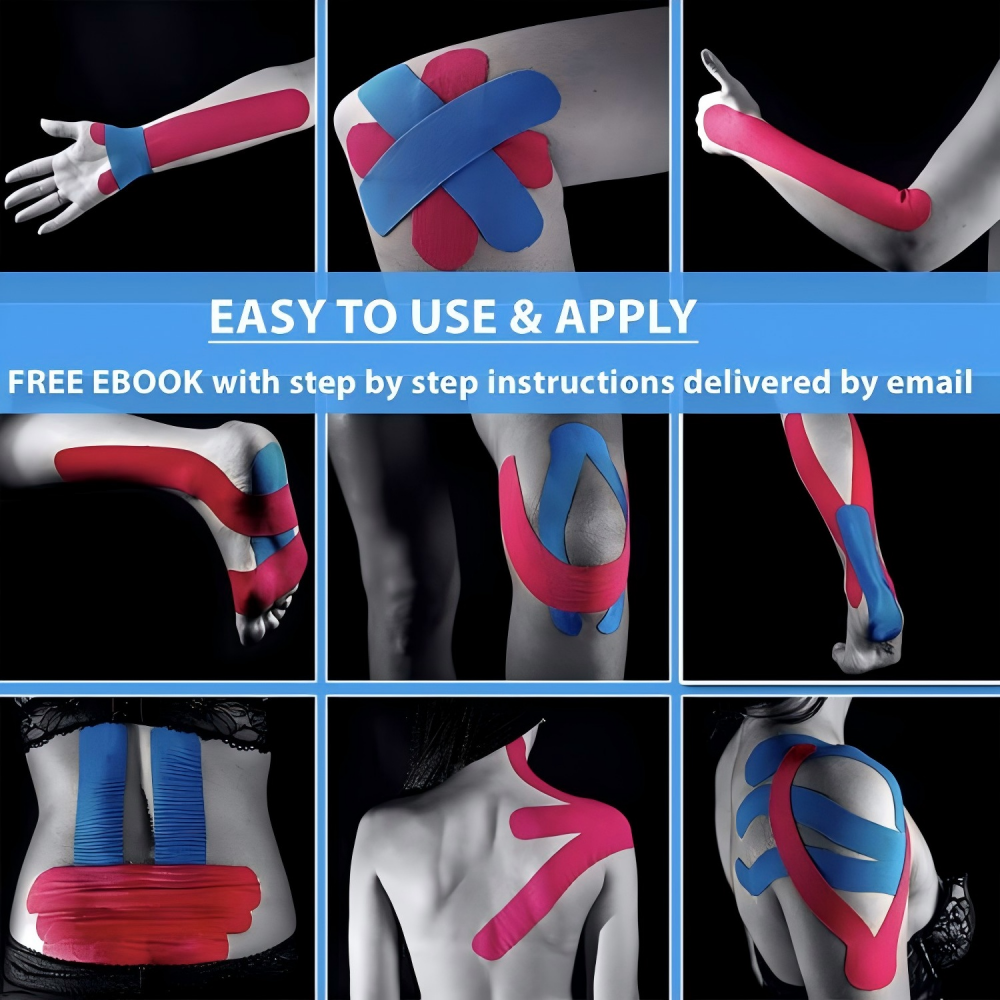 Elastic Kinesiology Tape para sa Athletic Training, Rehab at Pang-araw-araw na Suporta | Pawis-Resistant, Balat-Friendly Support Tape Elastic Kinesiology Tape para sa Athletic Training, Rehab at Pang-araw-araw na Suporta | Pawis-Resistant, Balat-Friendly Support Tape